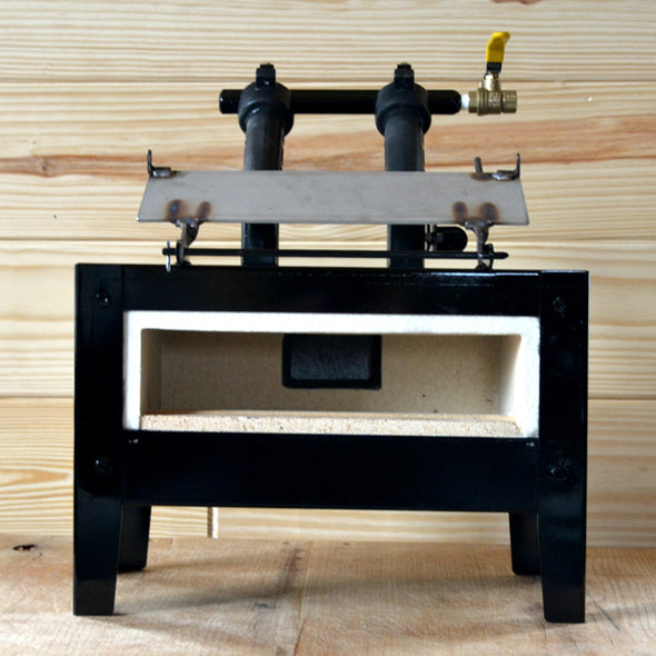 Whisper Deluxe with Backdoor Two Burner Forge